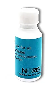Noris Fast Drying Permanent Ink for All Non Porous Surfaces (Black) 50ml